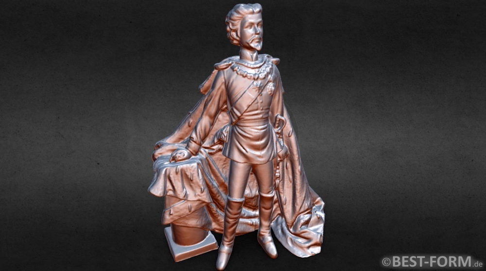 Modell von König Ludwig II.